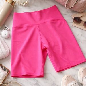 💖 UNPLUG Active Biker Shorts / Hot Pink / High-Waist / Size S / Bundle & Save💲